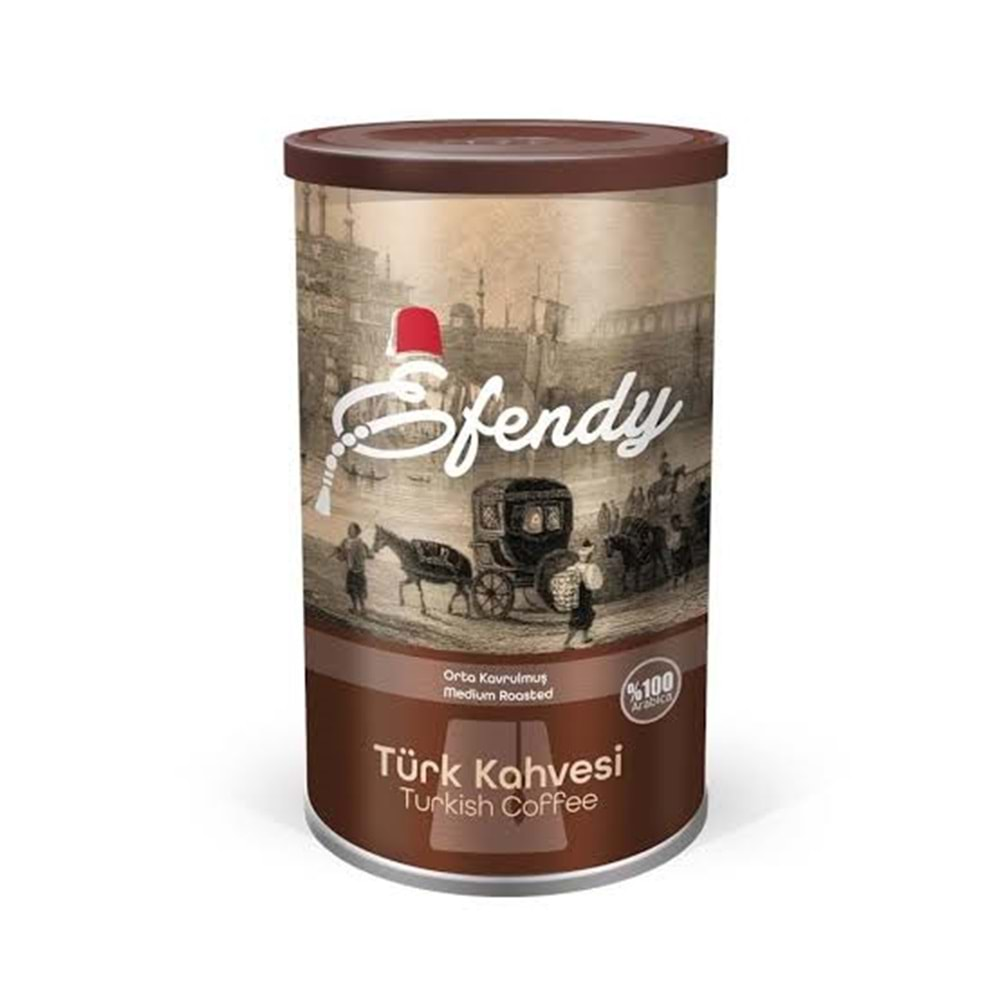 Shazel Efendy Türk Kahvesi 500 Gr Tnk * 6