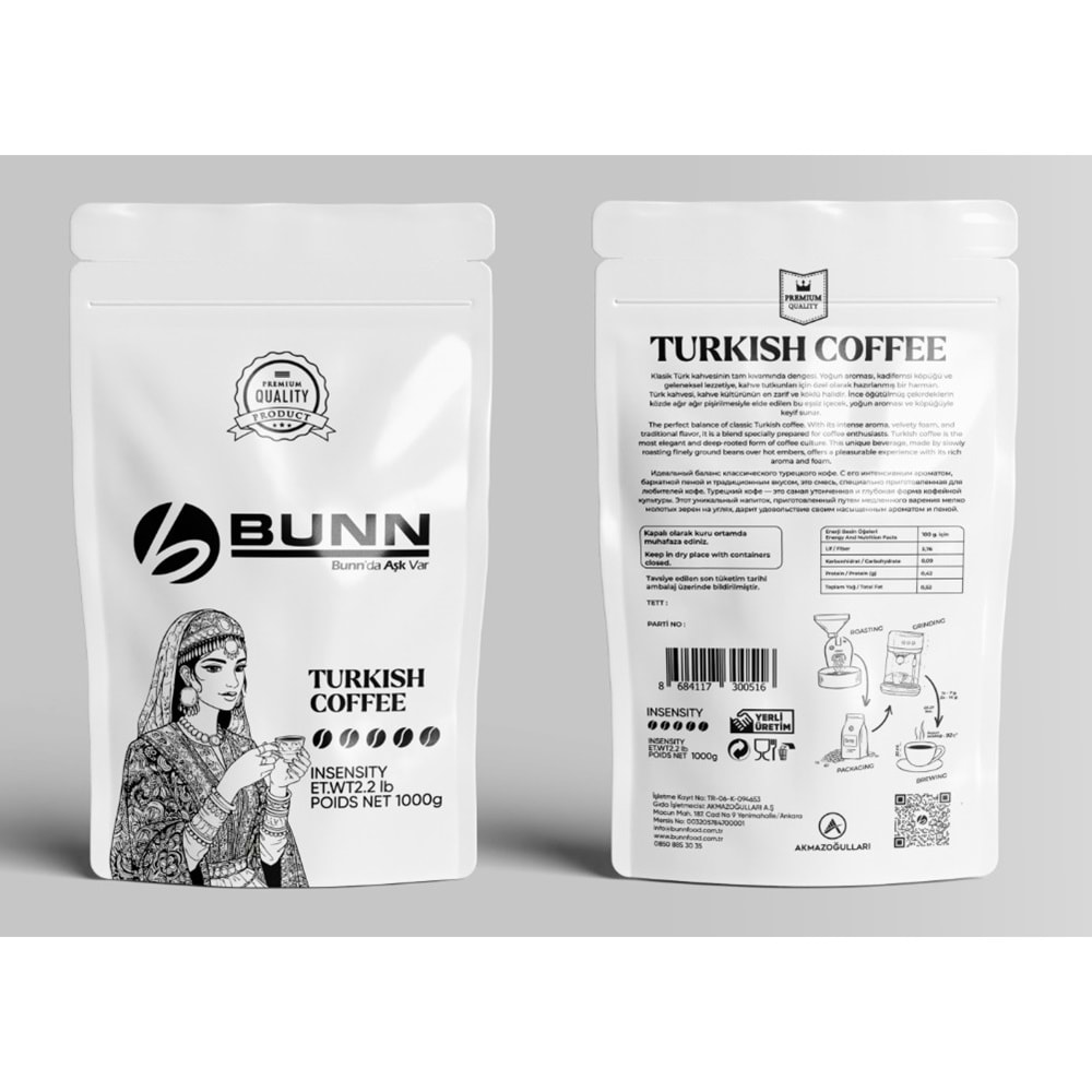 BF Premium Türk Kahvesi 500Gr*10