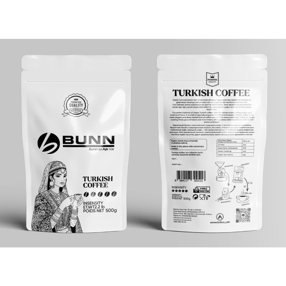 BF Geleneksel Türk Kahvesi 500Gr*10