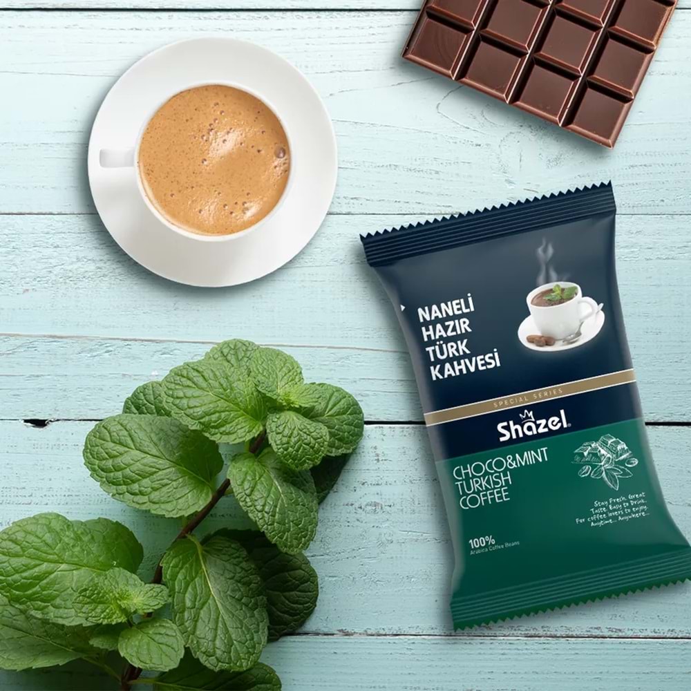 Shazel Naneli Hazır Türk Kahvesi 100gr -16 * 4