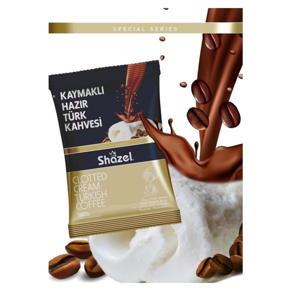 Shazel Kaymaklı Hazır Türk Kahvesi 100gr -16 * 4