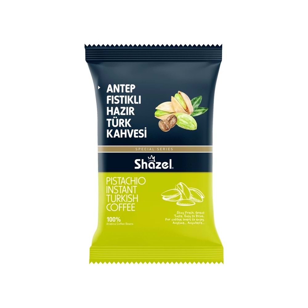 Shazel Antep Fıstık & Çikolata Hazır Türk Kahvesi 100gr -16 * 4