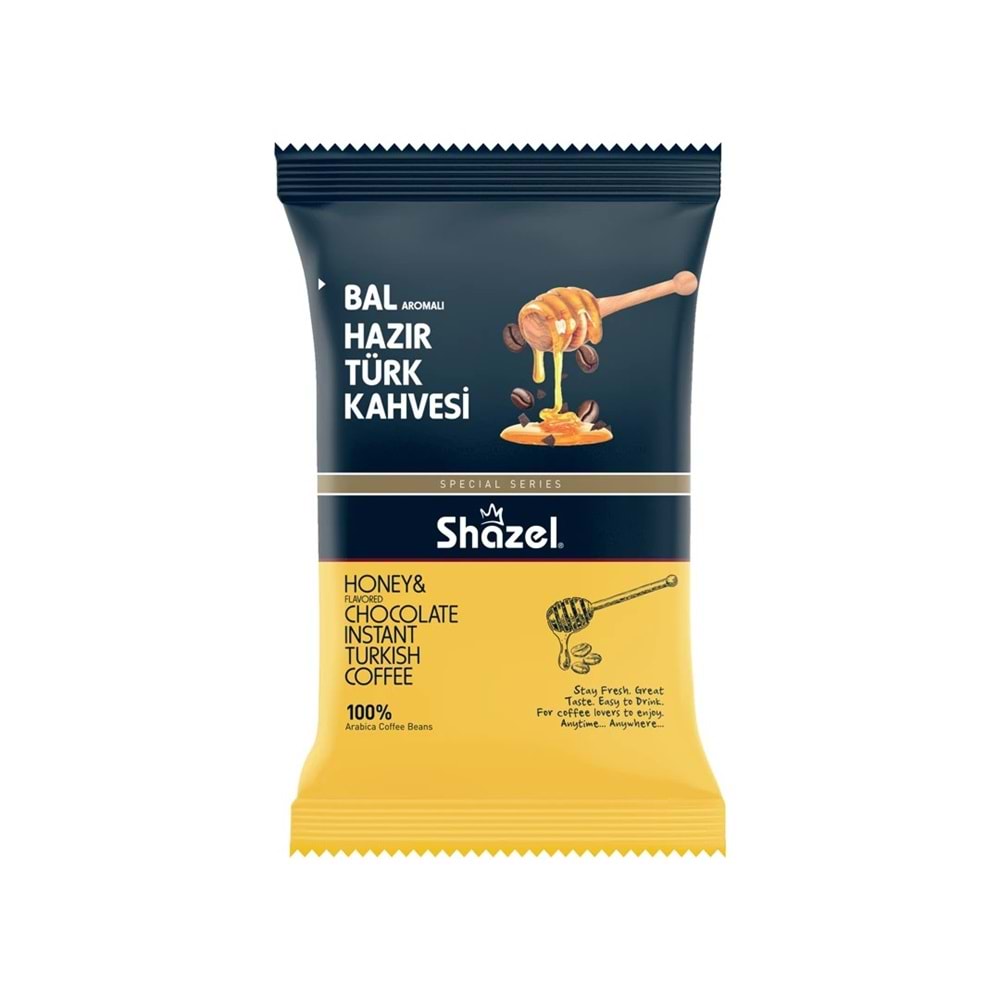 Shazel Bal Hazır Türk Kahvesi 100gr -16 * 4