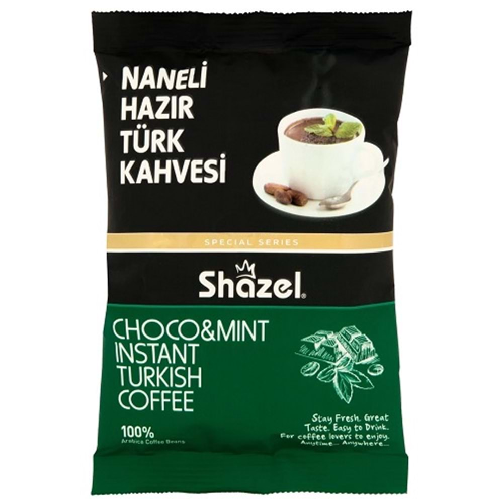 Shazel Naneli Hazır Türk Kahvesi 200gr -18 Ad