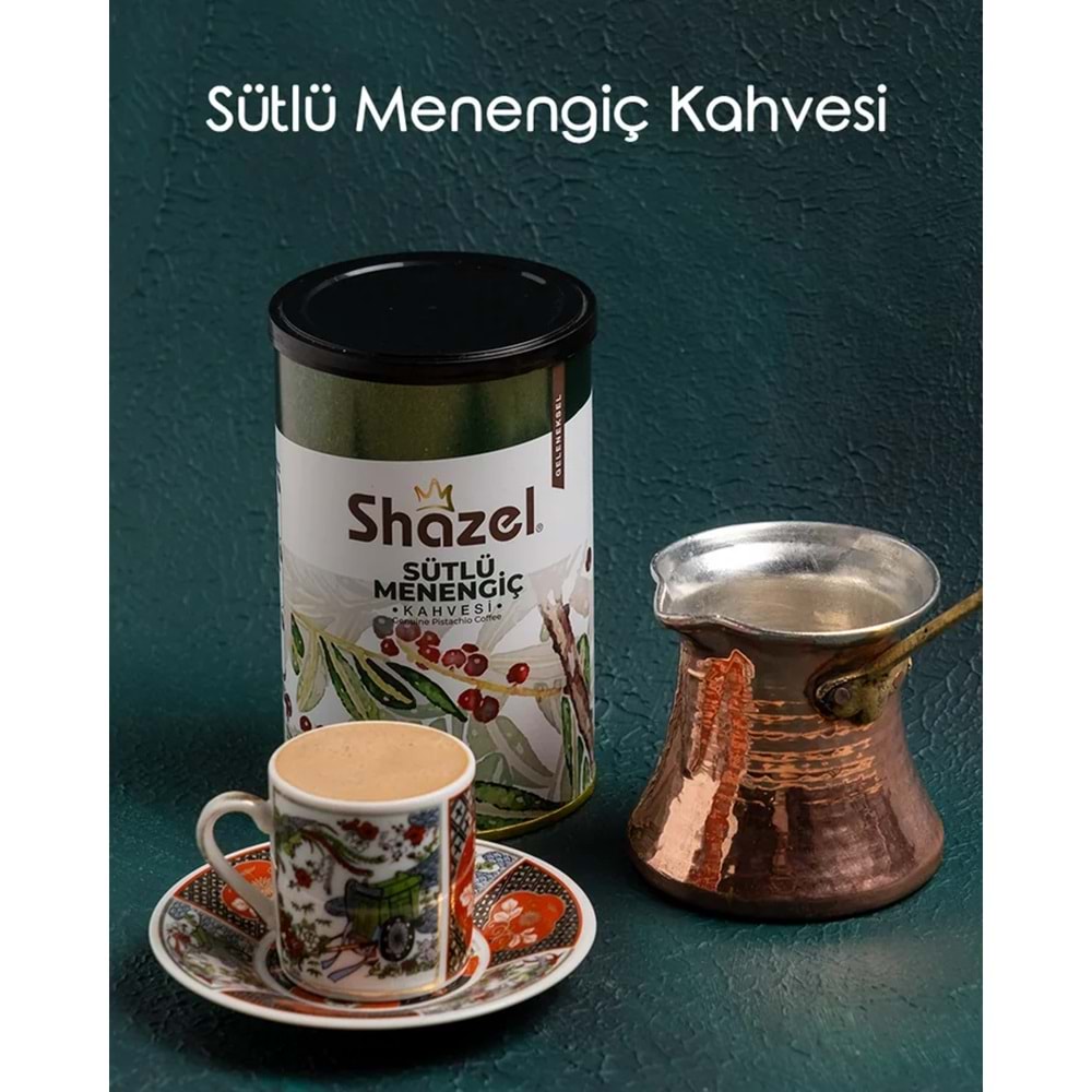 Shazel Hazır Menengiç Kahvesi 250gr Silindir Kutu -12 Ad