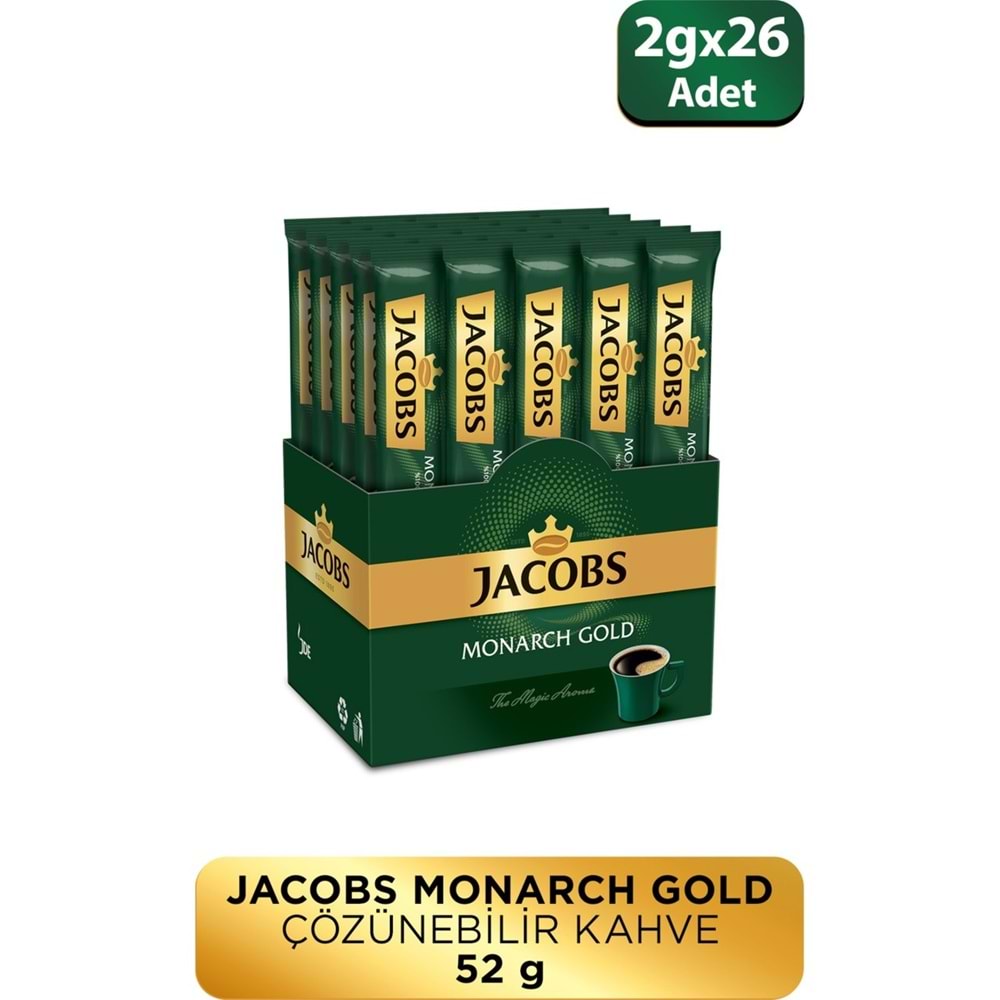 Jacobs Monarch Gold Stick 2Gr*26