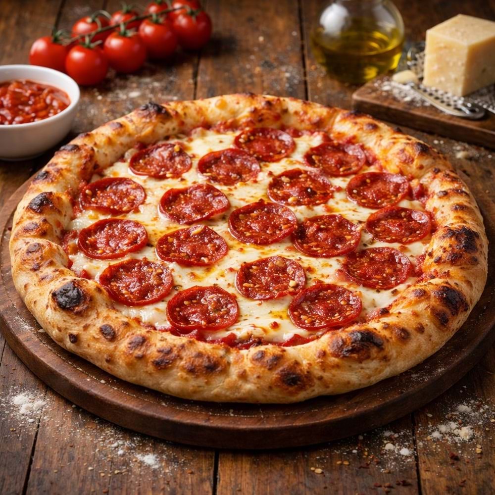 Bf Pizza Napoli Pepperoni 410Gr 30cm*12 EDT