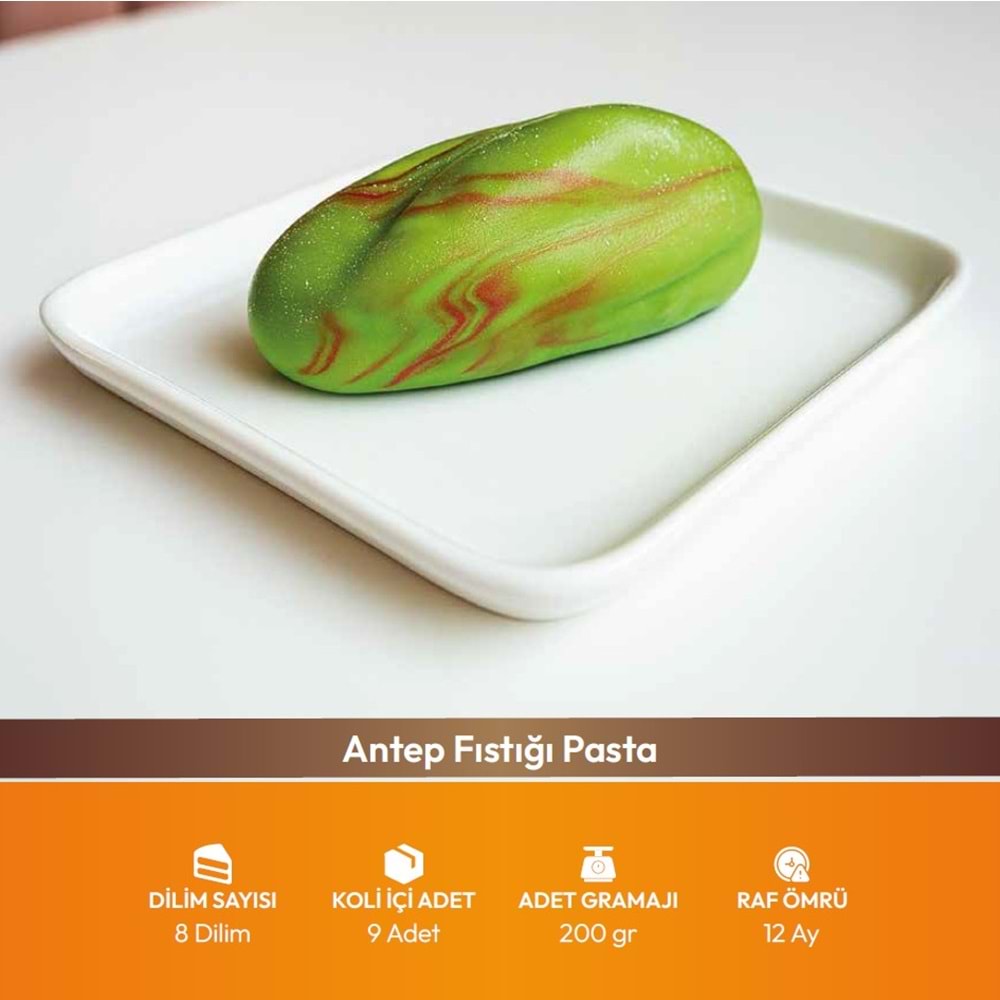 Bf Antep Fıstığı Mono Pasta 200Gr 8 Dlm*9
