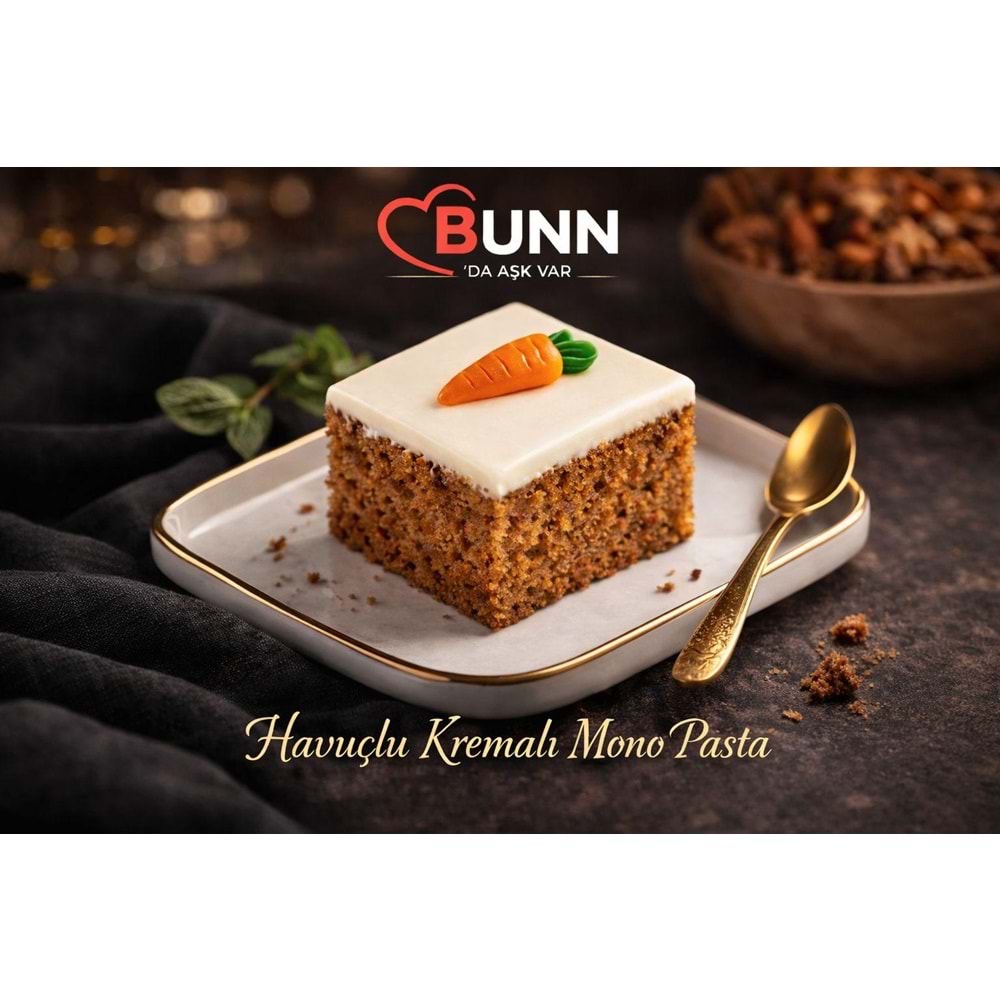 Bf Havuçlu Kremalı Mono Pasta 180Gr 9Ad*9