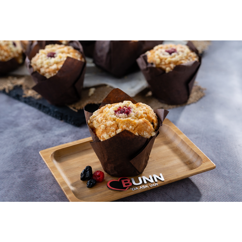 Bf Yaban Mersinli Muffin 100Gr*15