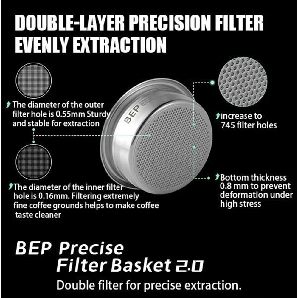 Bep Espresso Sepeti - 58MM - 20GR
