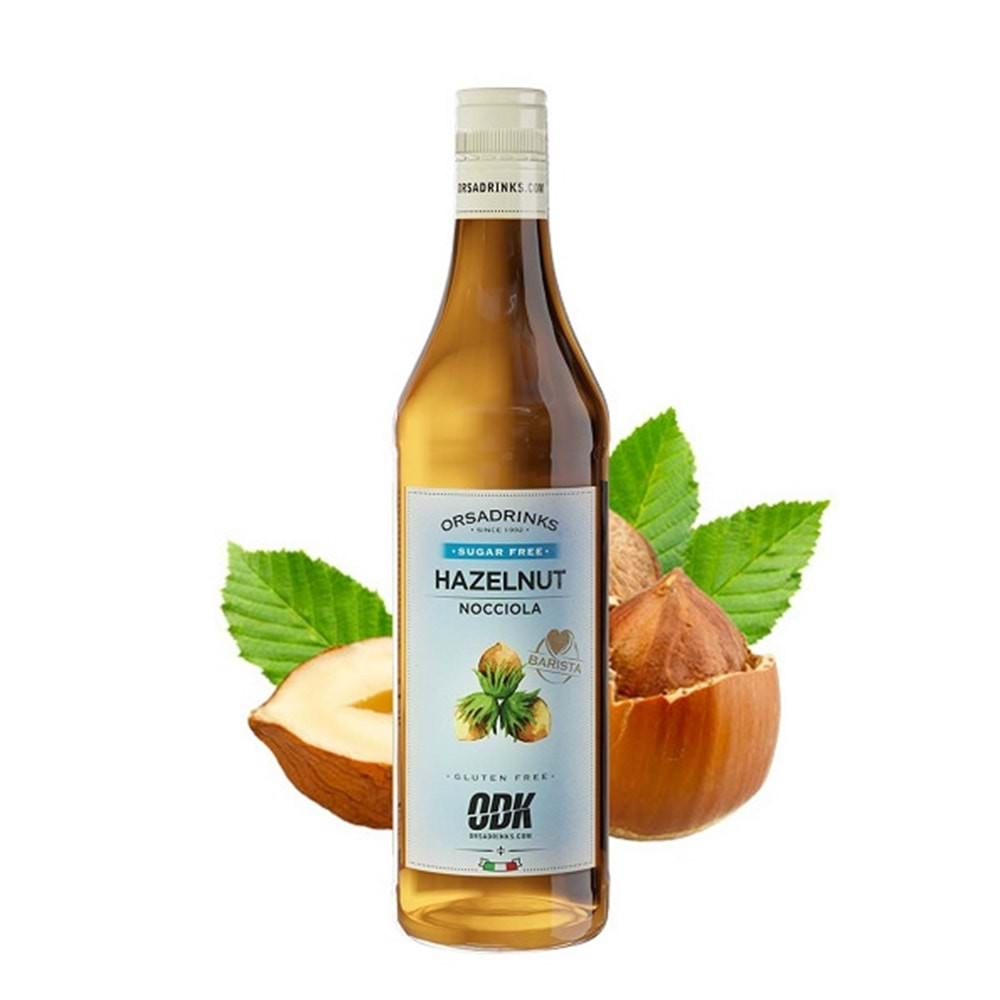 Odk Hazelnut Şurup 700 ml Cam * 6