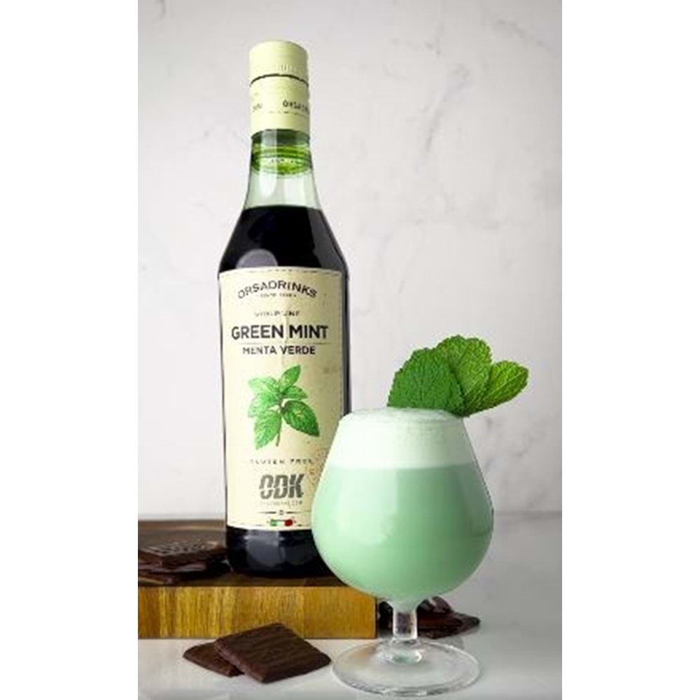 Odk Green Mint (Yeşil Nane) Şurup 700 ml Cam * 6
