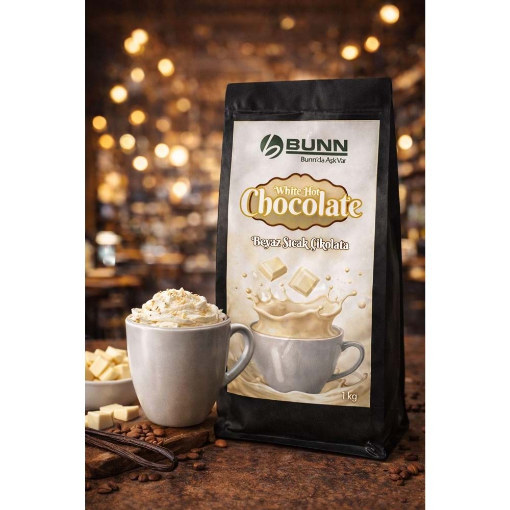 Bf Sıcak Çikolata Beyaz Poşet 1Kg*10