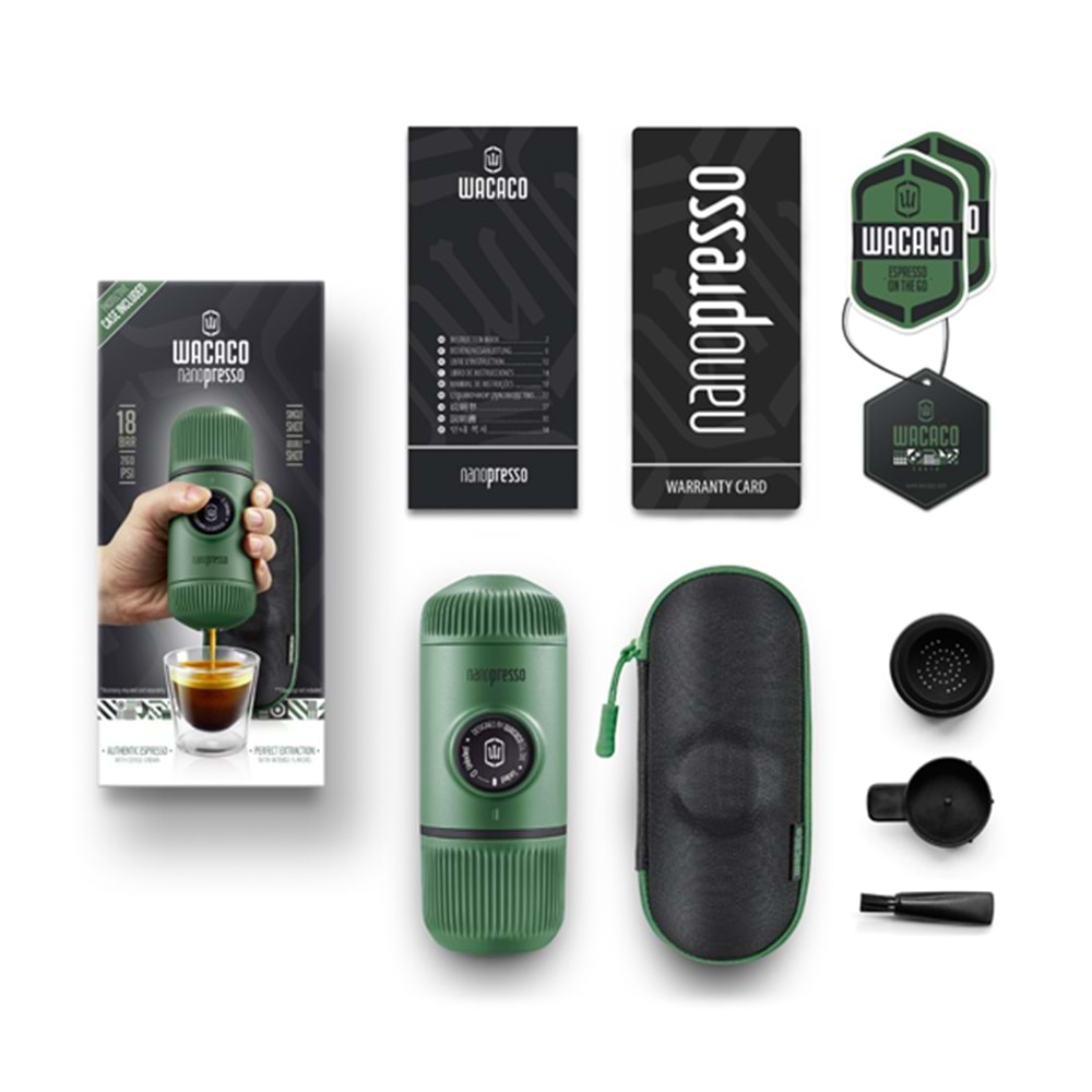 Wacaco Nanopresso-Yosun Yeşili