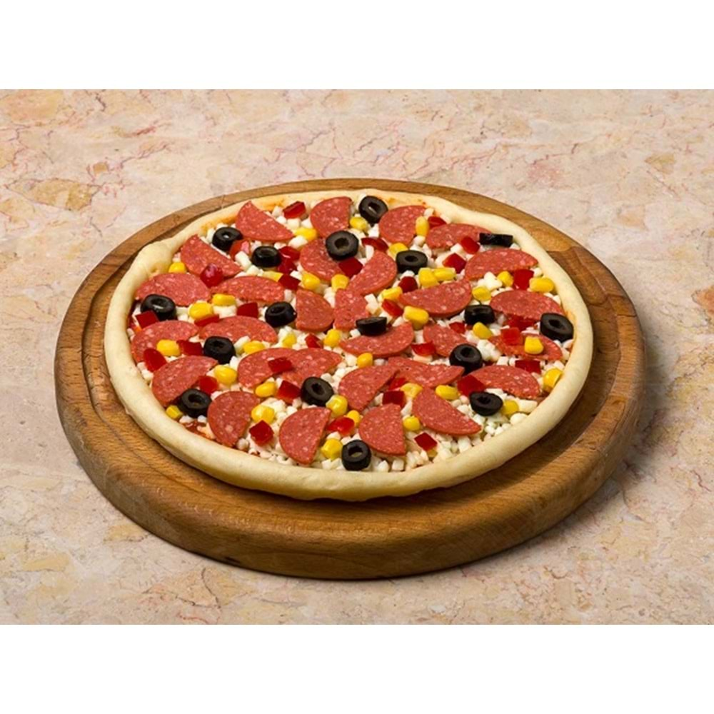 Premium Pizza Karışık El Açması Ekşi Maya 25 Cm*18