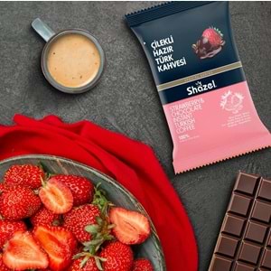 Shazel Çilek Hazır Türk Kahvesi 100gr -16 * 4