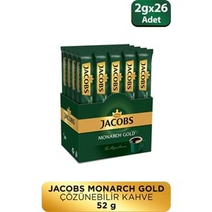 Jacobs Monarch Gold Stick 2Gr*26