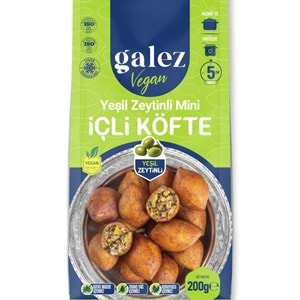 Galez İçli Köfte Yeşil Zeytinli Mini Poşet 200gr*15 Market