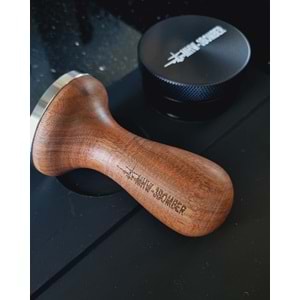 3Bomber Walnut Tamper - 58.35mm