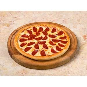 Premium Pizza Pepperoni El Açması Ekşi Maya 25 Cm*18