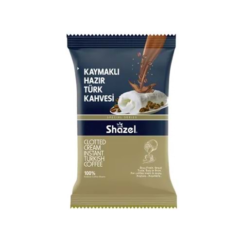 Shazel Kaymaklı Hazır Türk Kahvesi 100gr -16 * 4