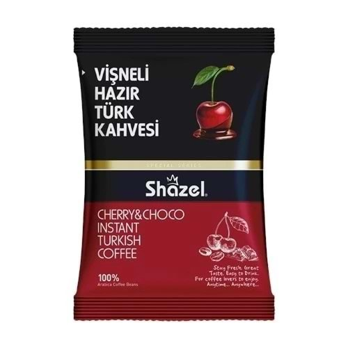 Shazel Vişne & Çikolata Hazır Türk Kahvesi 100gr -16 * 4