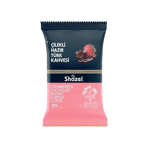 Shazel Çilek Hazır Türk Kahvesi 100gr -16 * 4