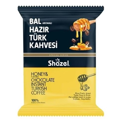 Shazel Bal Hazır Türk Kahvesi 100gr -16 * 4