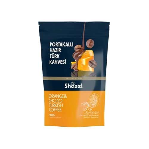 Shazel Portakallı Hazır Türk Kahvesi 200gr -18 Ad