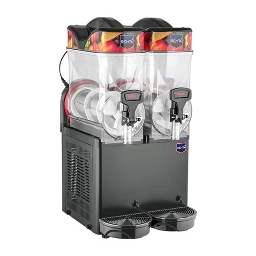 Remta Slush Makinesi, 12 Lt + 12 Lt