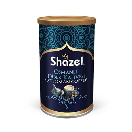 Shazel Hazır Osmanlı Dibek Kahvesi 250gr Silindir Kutu -12 Ad