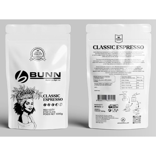 BF Premium Espresso Çekirdek Kahve 1 Kg*5