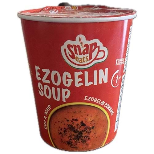 Snapeats Hazır Ezogelin Çorbası Bardak * 24