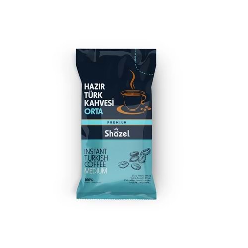 Shazel Hazır Türk Kahvesi Orta 9 Gr 12 Ad * 12
