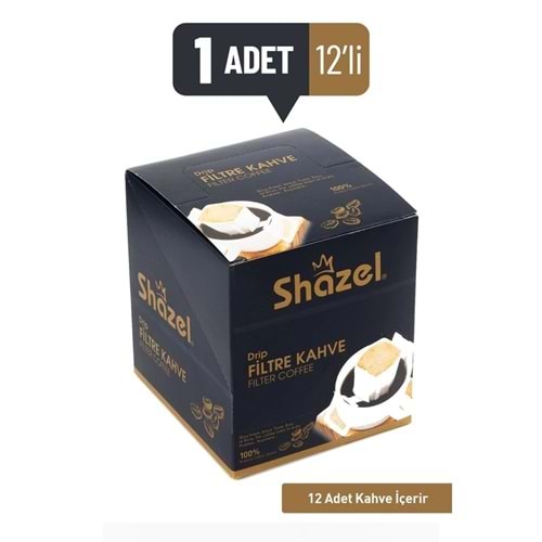 Shazel Drip Filtre Kahve 8Gr 12Ad*12