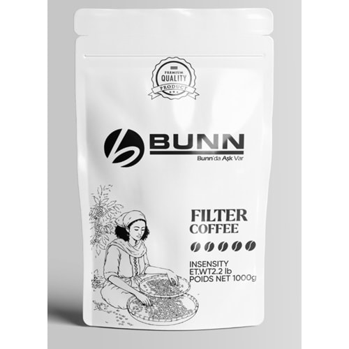 BF Filtre Kahve Çekirdek 1Kg*5