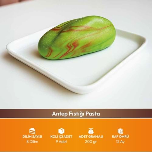 Bf Antep Fıstığı Mono Pasta 200Gr 8 Dlm*9