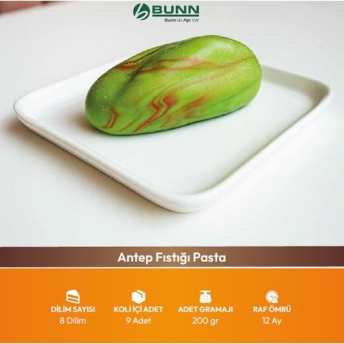 Bf Antep Fıstığı Mono Pasta 200Gr 8Ad*9