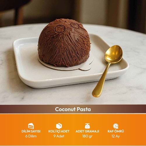 Bf Coconut Mono Pasta 180Gr 6Dlm*9