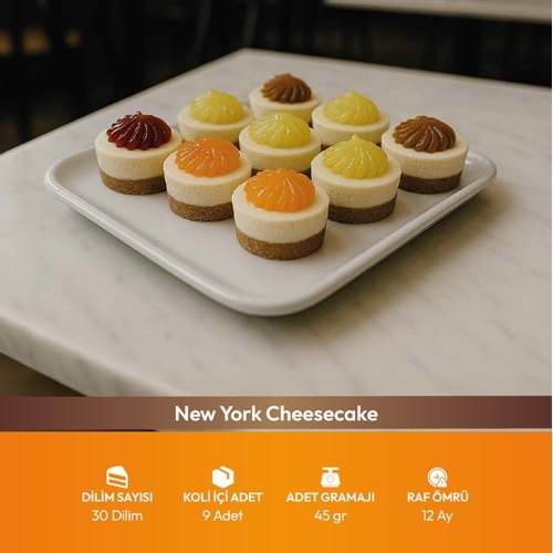 Bf New York Cheesecake 45Gr 30Dlm*9