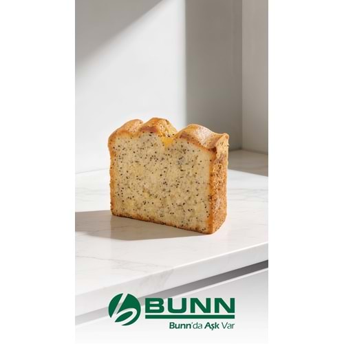 Bunn Food Limonlu Haşhaşlı Dilim Kek 130 Gr 12 Dlm