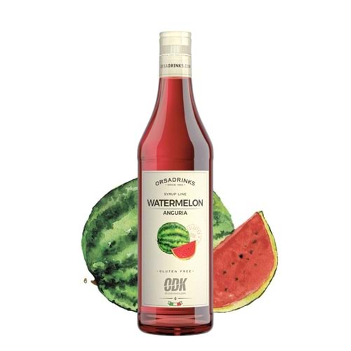 Odk Watermelon (Karpuz) Şurup 700 ml Cam * 6