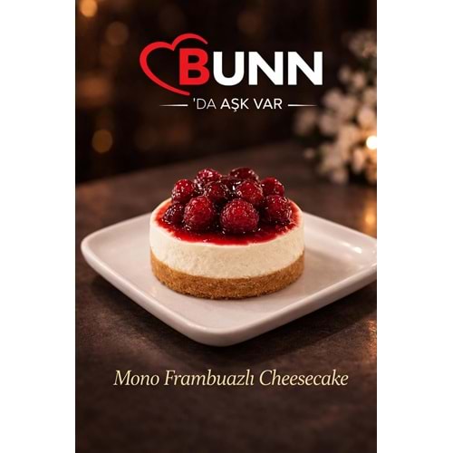 Bf Mono Frambuazlı Cheesecake 190Gr 6Ad*9