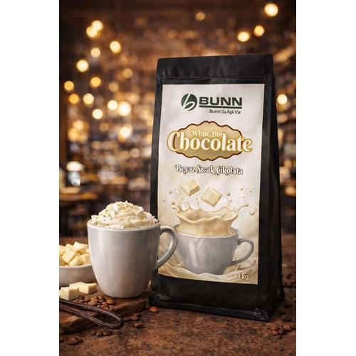 Bf Sıcak Çikolata Beyaz Poşet 1Kg*10