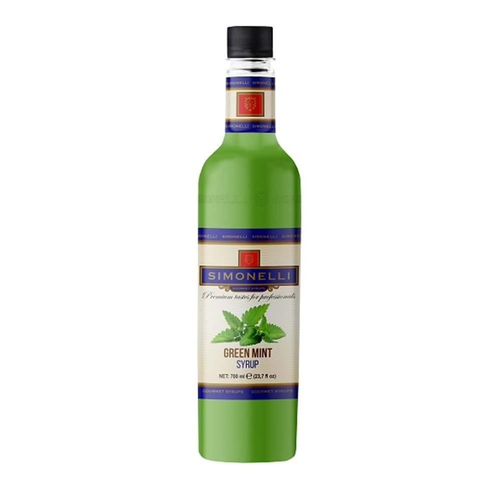 Simonelli Yeşil Nane Şurup 700 ml Pet*6
