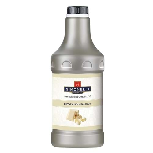Simonelli Profesyonel Sos Beyaz Çikolata 2,5 Kg*4