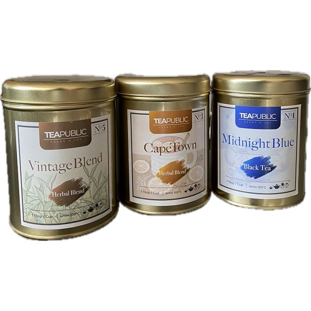 Bf Tea Teneke Saklama