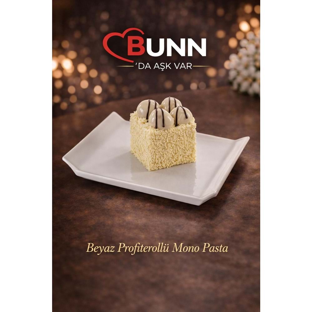 Bf Profiterollü Mono Beyaz 9 Ad * 9