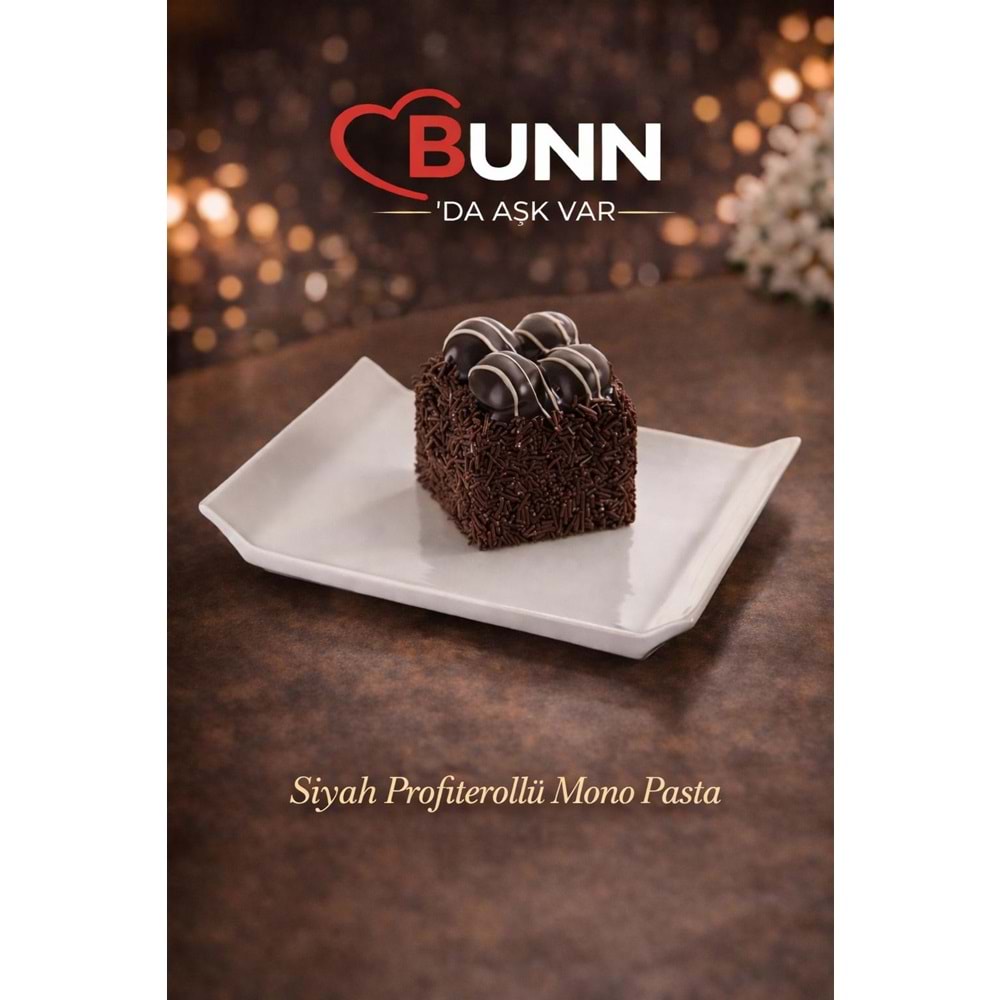 Bf Profiterollü Mono Siyah 9 Ad * 9